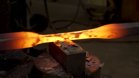 blacksmith metal forging in 4k