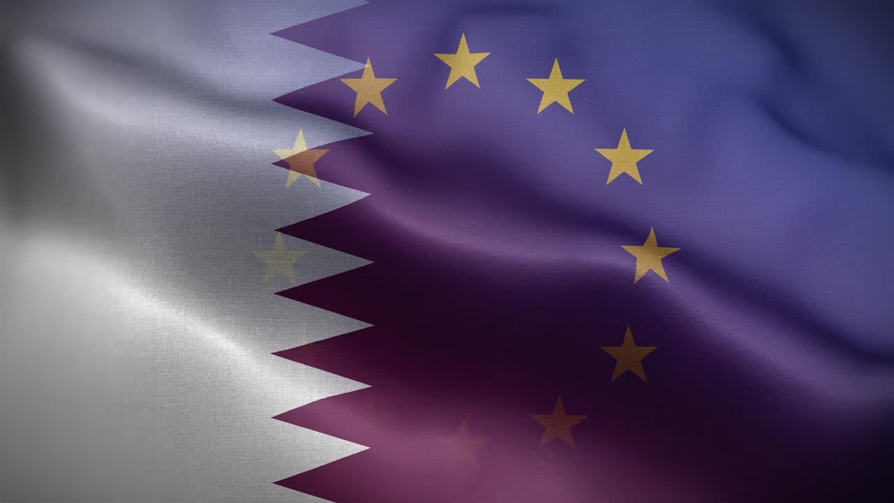 eu 카타르 발 루프 배경 4k