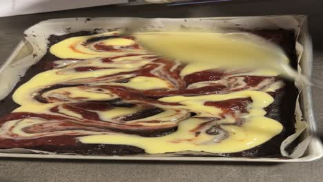 baking swirling cinnamon bake preparing with spoon australia