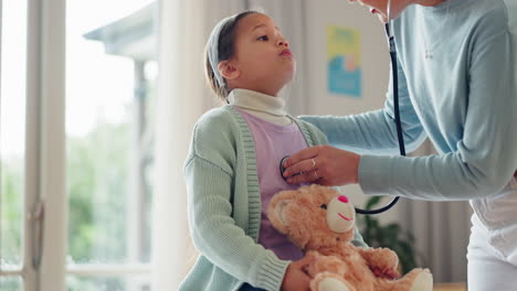 kid, doctor and healthcare with consultation