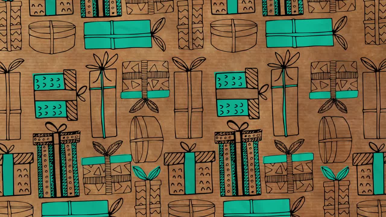 Carta da regalo natalizia