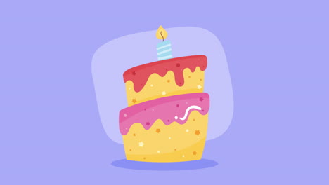 birthday cake illustration