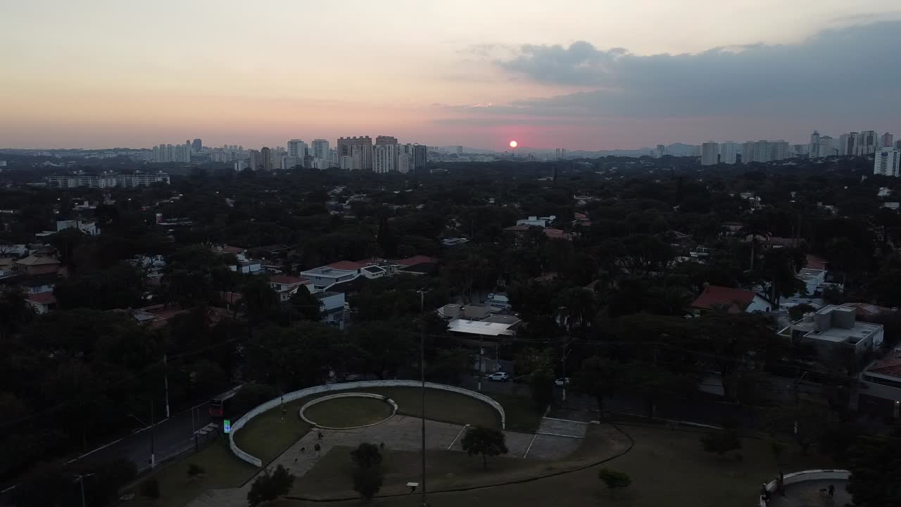 La Piazza del Tramonto a São Paulo - Brasile.