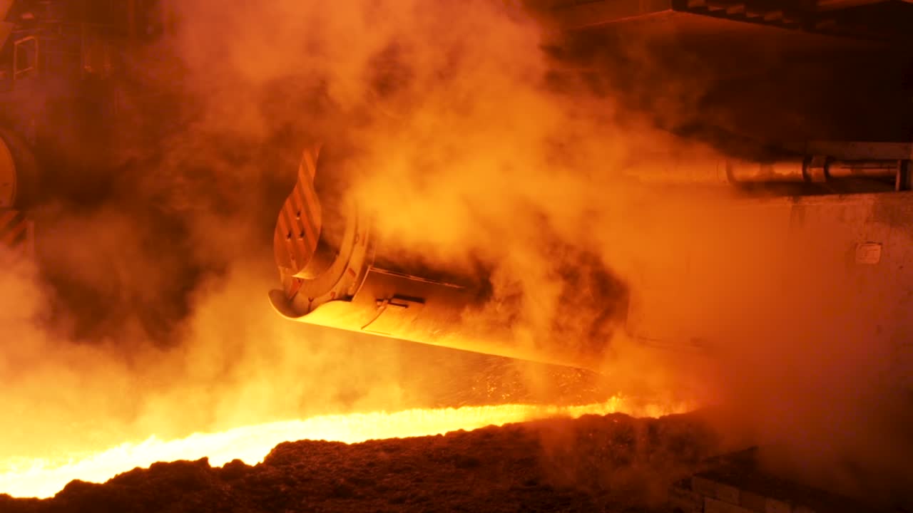 proceso de producción de acero