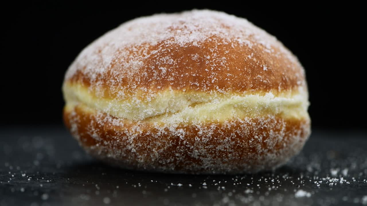 rosquillas de berlín giratorias (con un bucle sin costuras)
