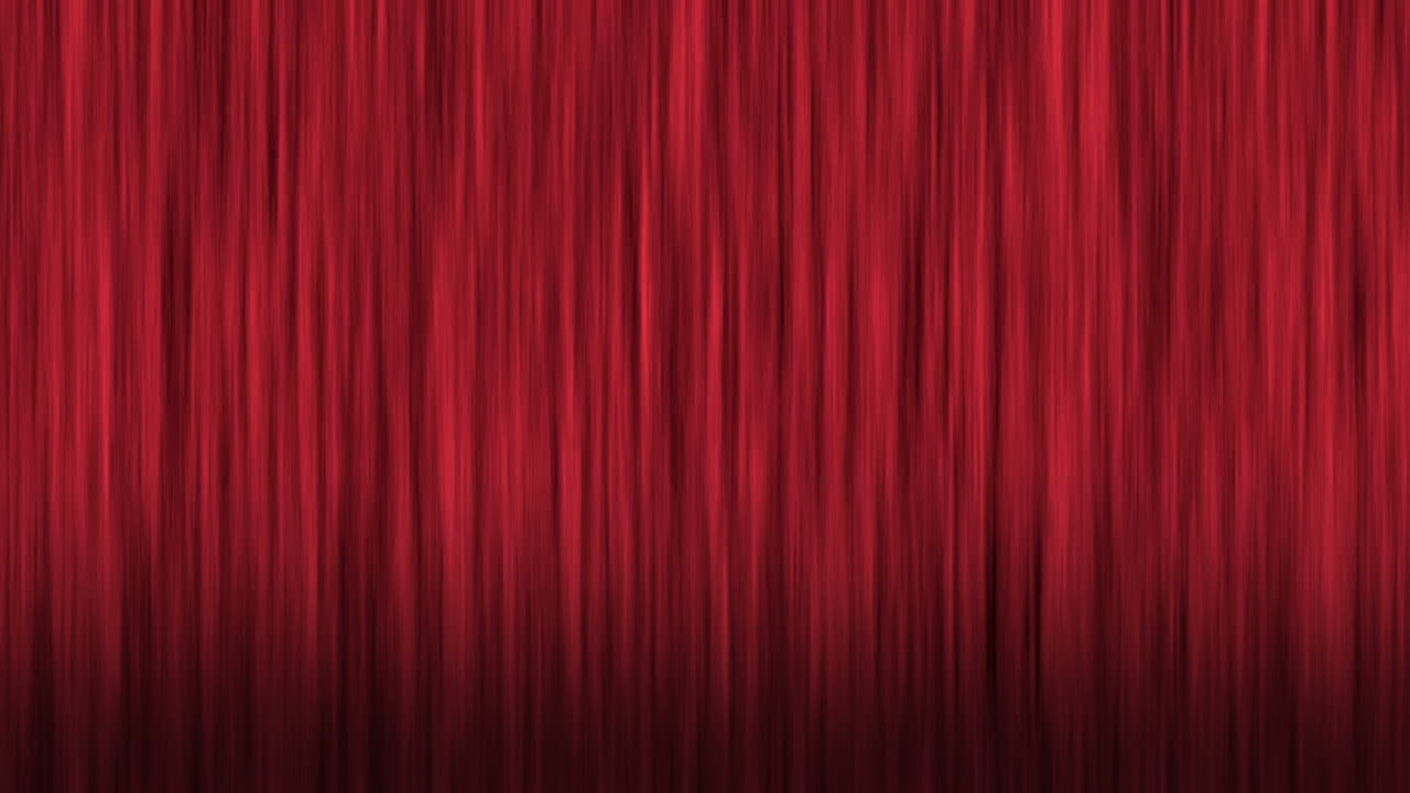 red curtain velvet stage background animation