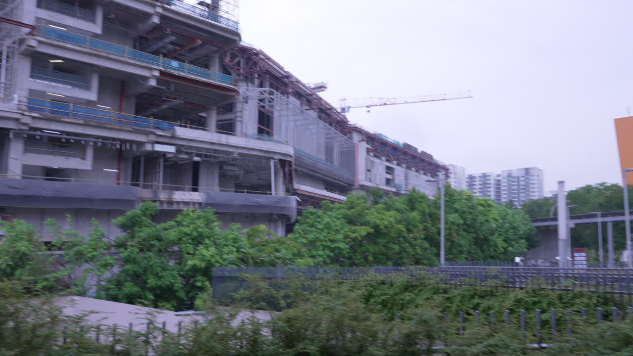 centro deportivo regional de punggol en construcción, singapur