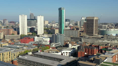 Birmingham-City-Centre-in-the-Midlands,-ENgland