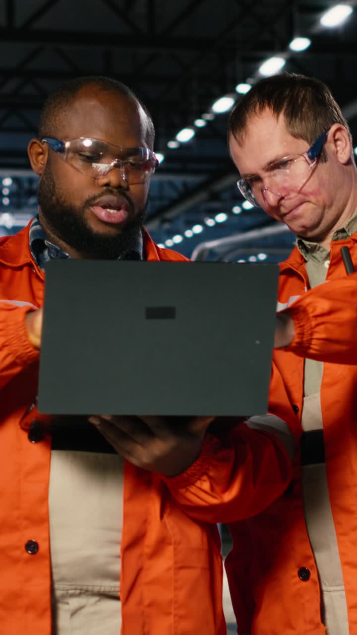 Vertical Video Manufacturing engineers manage fabrication operations with equipment