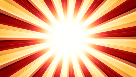 rayos de luz brillantes rojos