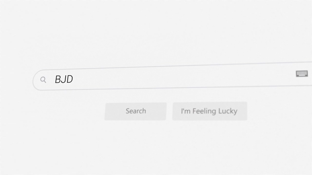Ricerca di BJD sul browser Internet