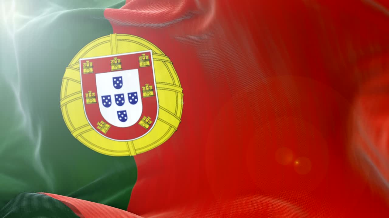 포르투갈 발 느리게 흔들리는 배경, 4k 클로즈업 발 흔들림, 시엄리스 루프