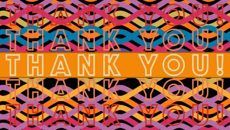 Animation-of-thank-you-text-over-colorful-graphics-and-shapes