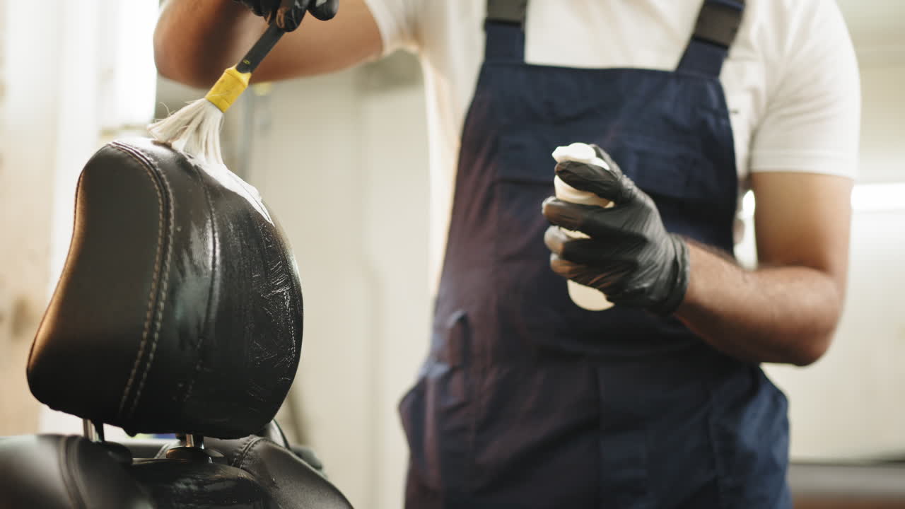 detalles de los asientos de automóviles