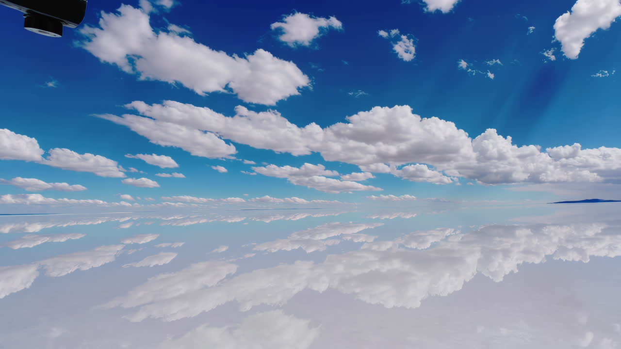 Reflective Sky over Uyuni Salt Flats