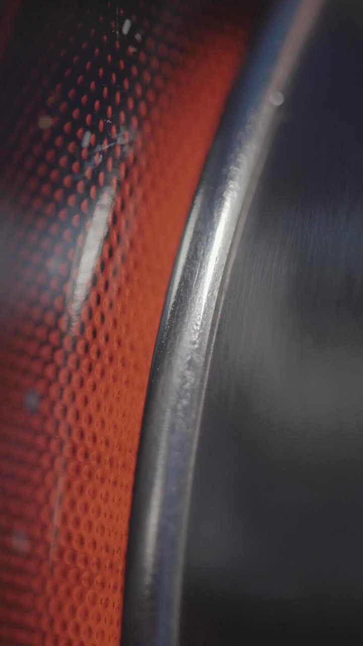 primer plano de una sartén con textura