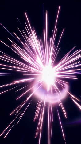 abstract exploding energy burst