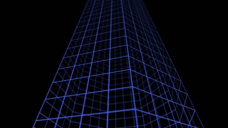 futuristic hud background. animation of seamless loop.
