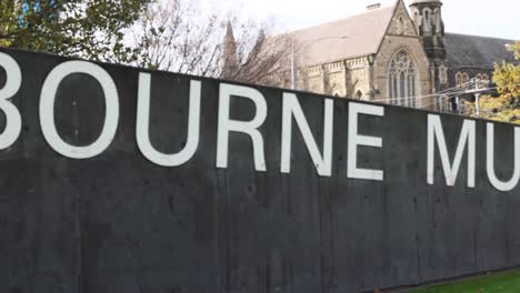 signage at melbourne museum in australia