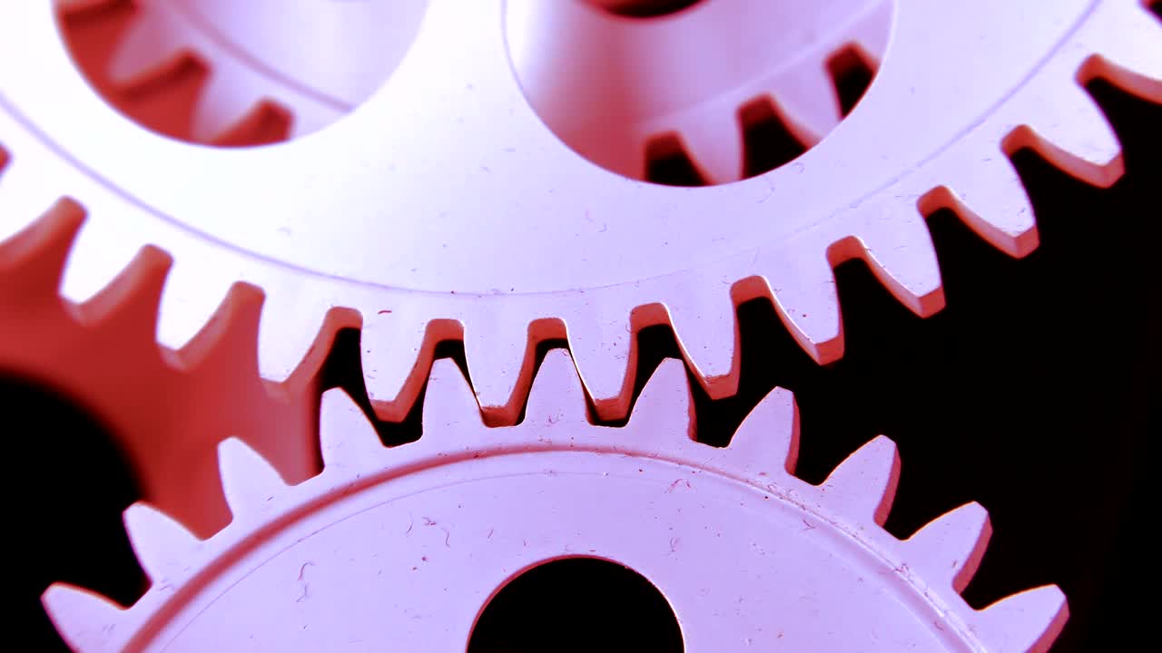 추상적인 레트로 시계 기어