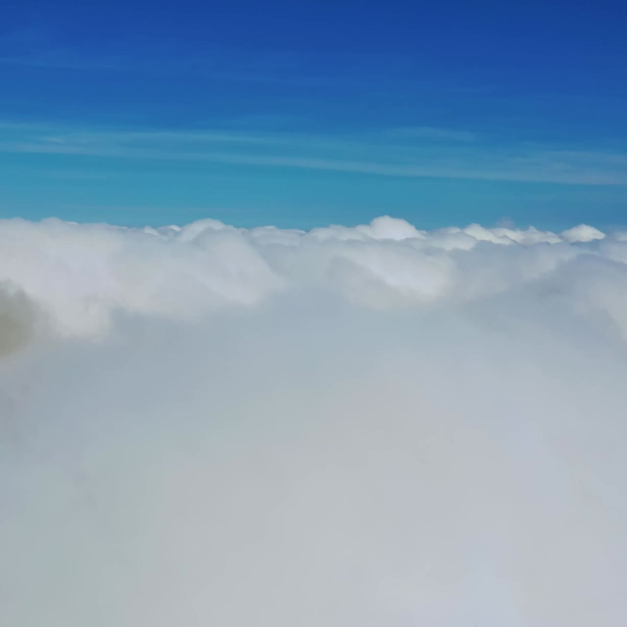 Fantastic background with clouds