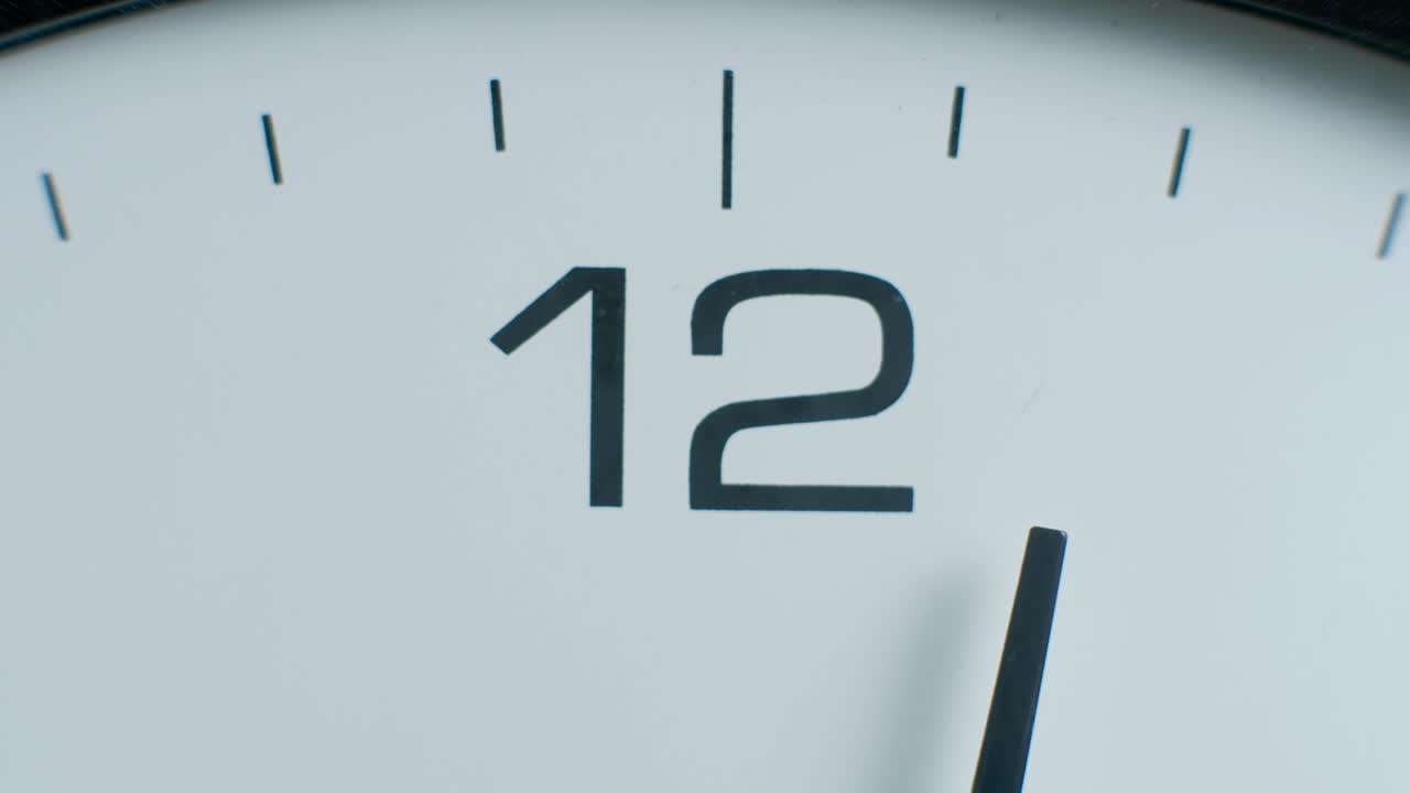 office clock timelapse