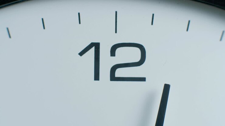 office clock timelapse