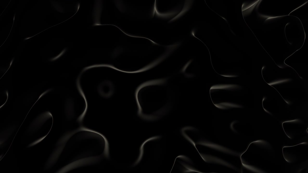 An abstract design with waves dominating the background, complemented by flowing shapes clustered at the top and bottom. Its swirling layout conveys movement and energy