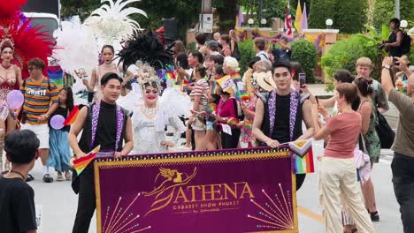 lgbtq+ pride parade in phuket, thailand