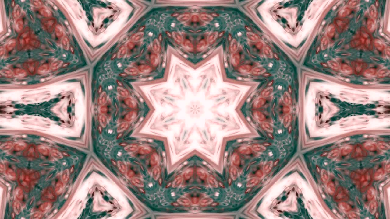 movimiento de fondo de kaleidoscopio abstractamente colorido