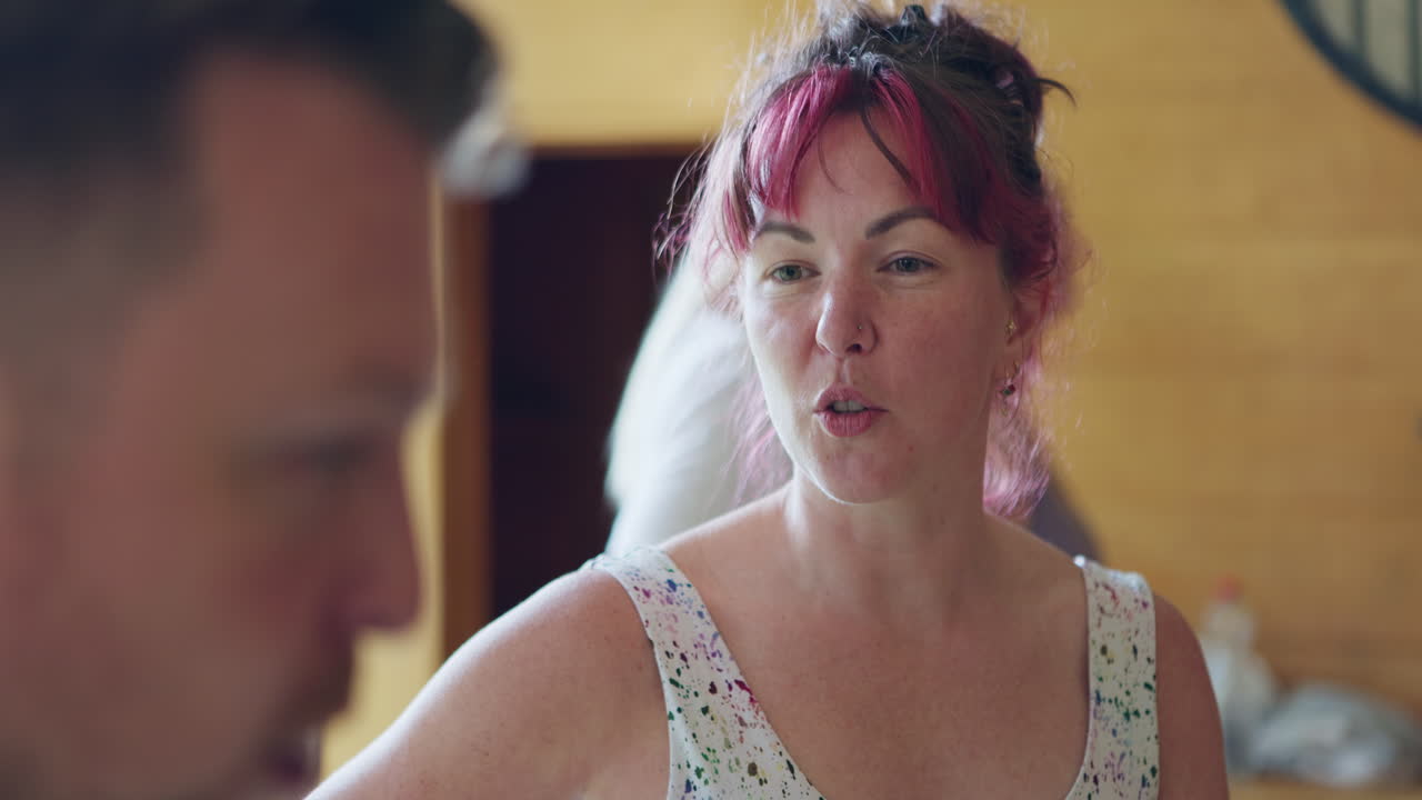 A group of women indoors