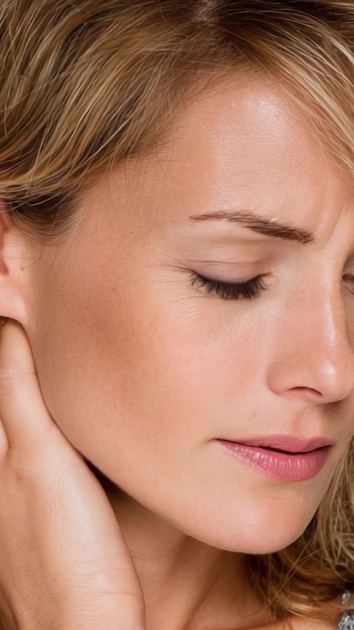 Affascinante Esplorazione Ravvicinata dell'Espressione di una Donna che Evidenzia Bellezza Naturale e Introspezione in Due Inquadrature Distinte
