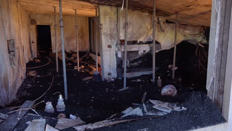 Interior-ruins-of-houses-buried-under-ash-and-lava-during-Eldfell-volcano-eruption-Heimaey-in-the-Westman-Islands-Vestmannaeyjar-Iceland--1