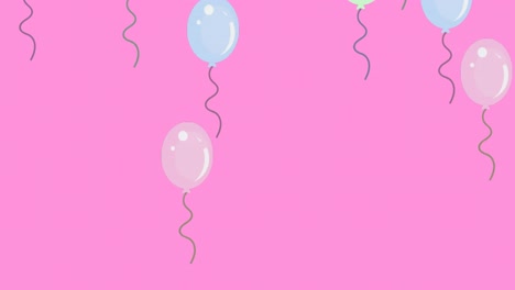 Luftballons-Schweben