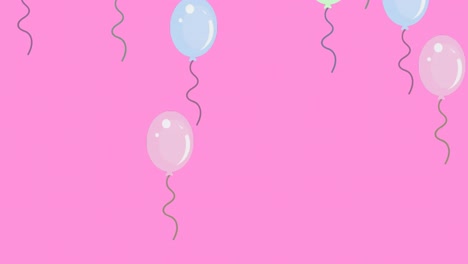 balloons floating