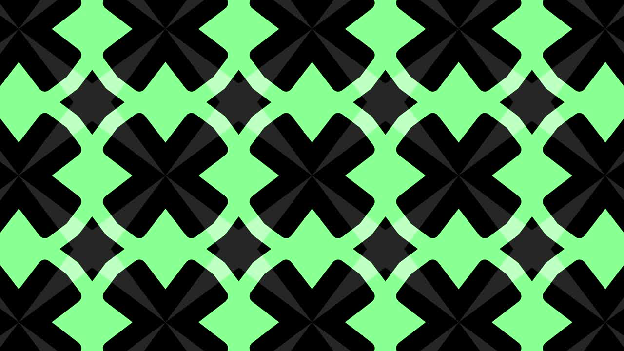 Abstract motion background shape loop green