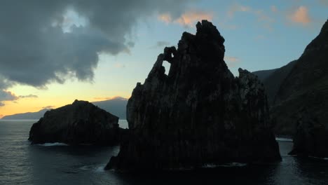 Footage-filmed-in-Madeira-Portugal-at-Ilheus-da-Ribeira-da-Janela-sea-stacks