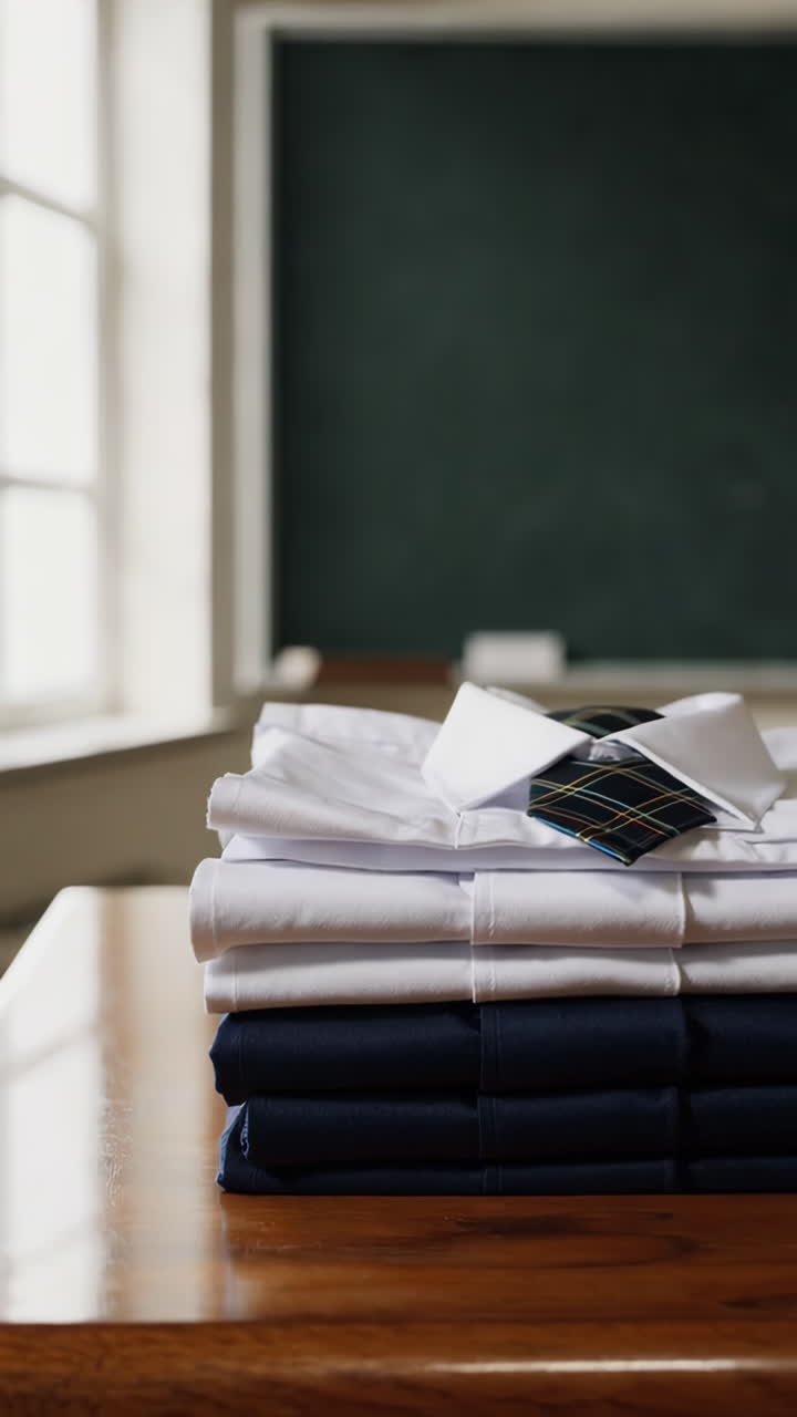 School Uniform and a Globe