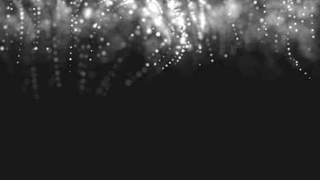 looped particles background animation