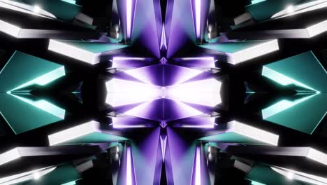 el caleidoscopio brillante del bucle vj