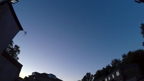 Timelapse-of-sky-in-suburban-area-in-North-of-England,-UK-3