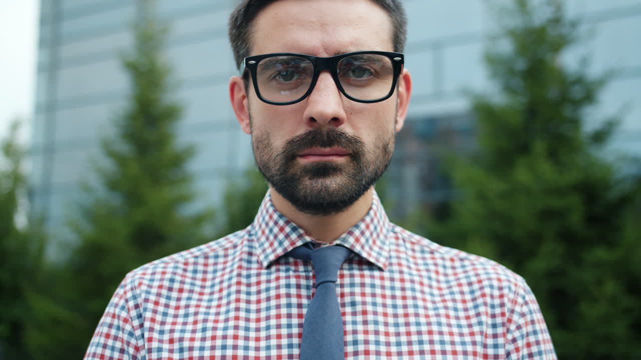 Man in Business Attire