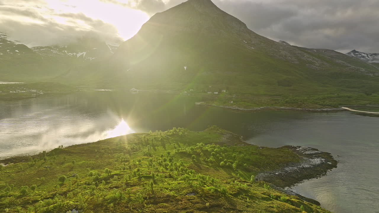 해머스타드 노르웨이 v vatteroya 위의 저수준 패닝