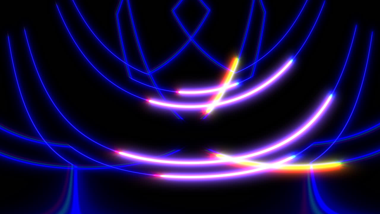 파란색, 빨간색, 노란색 의 활기찬 원 들