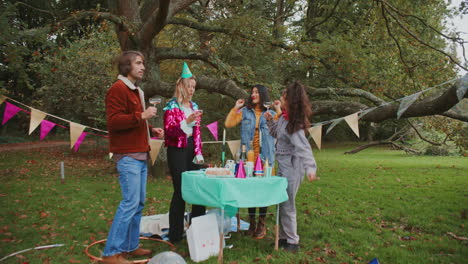 outdoor birthday party