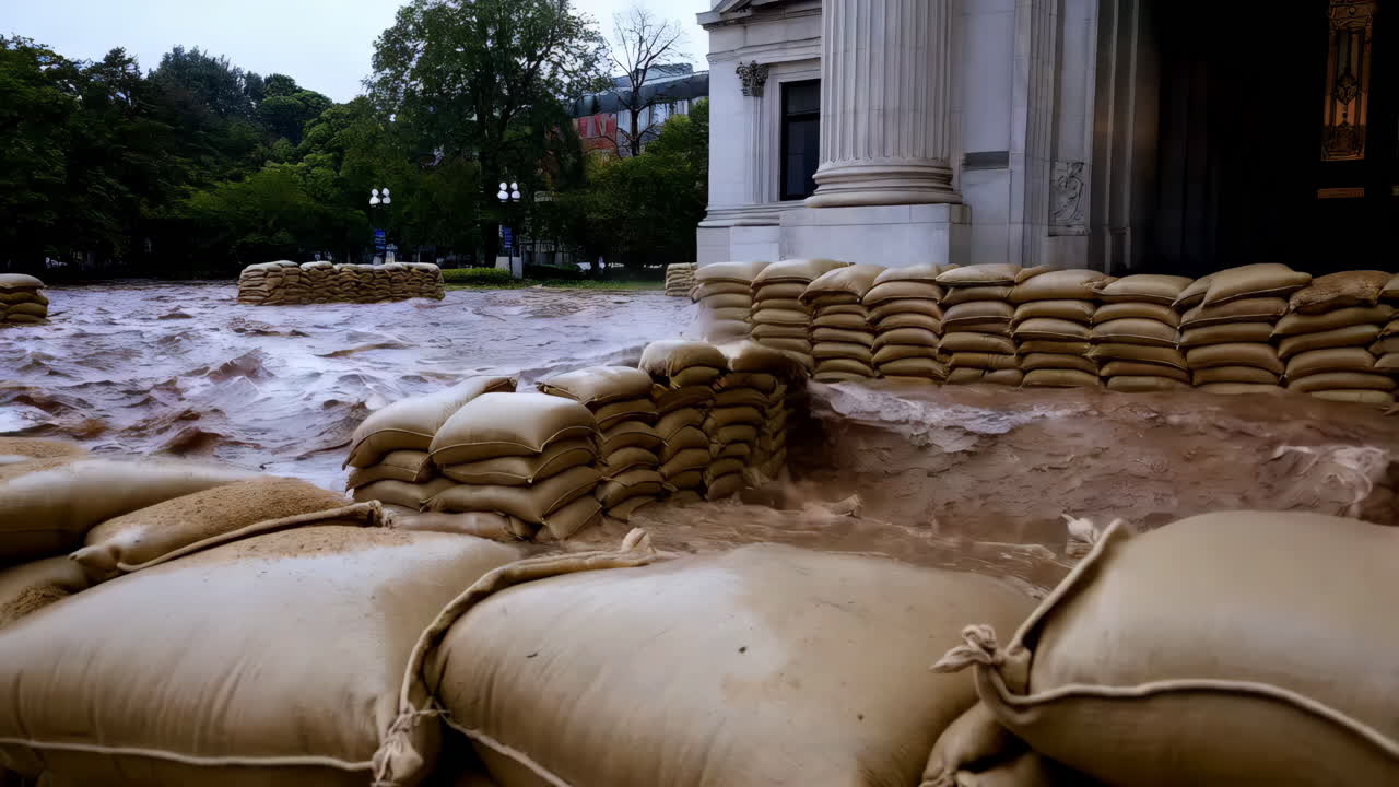 Flooding and Sandbag Defense