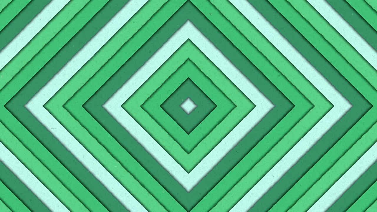 Abstract Shapes Tunnel Rhombus Colorful Stripes Seamless Looping Background