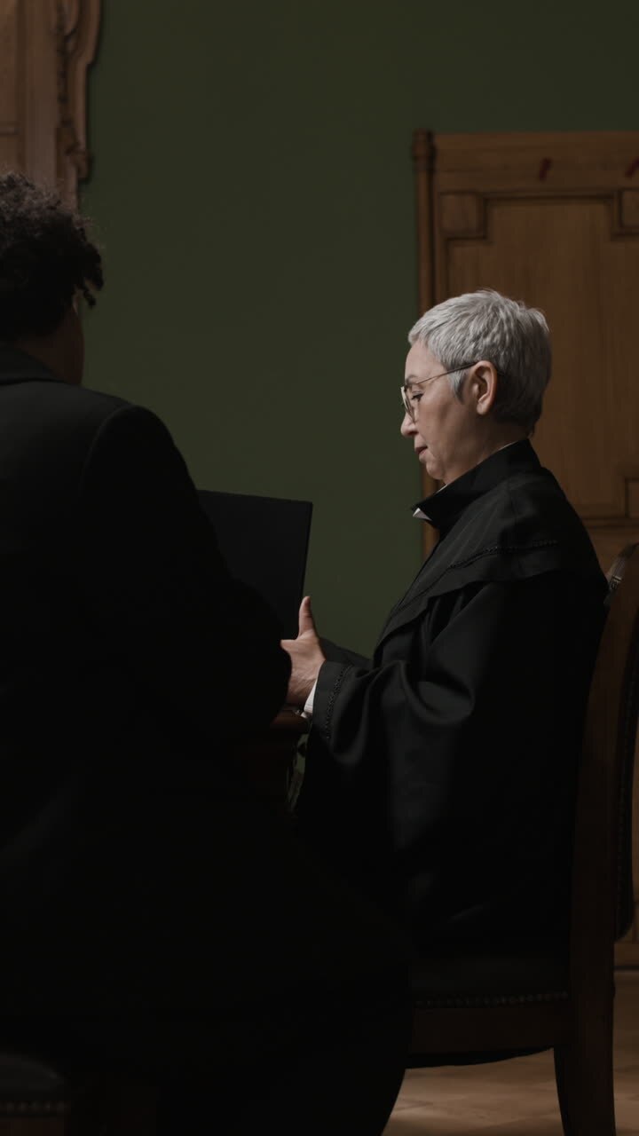 Courtroom Scene