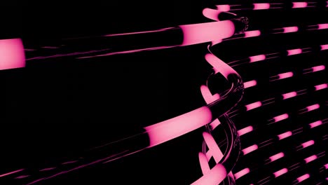 pink abstract background with glowing lines