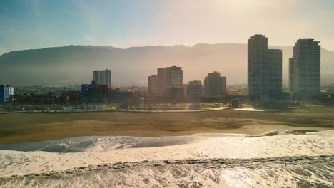 Morgensonnenaufgang-In-Iquique,-Chile